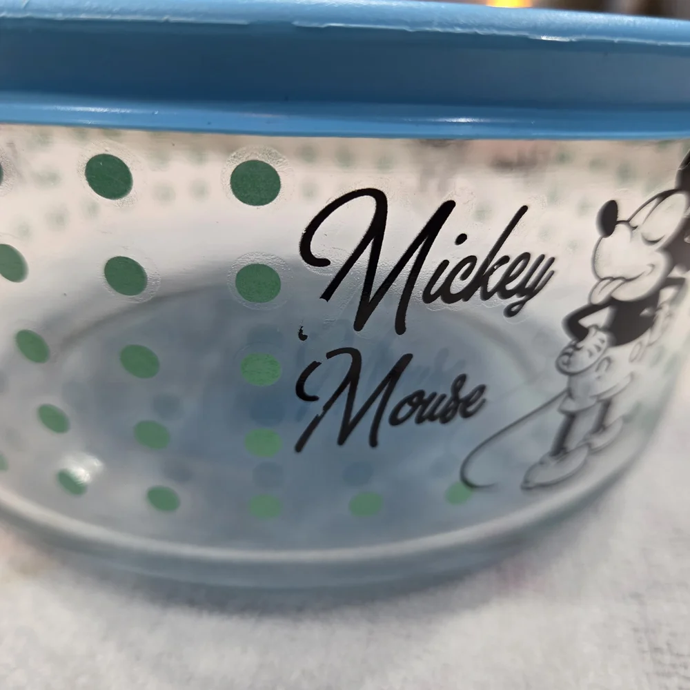 Pyrex kitchen mickey mouse